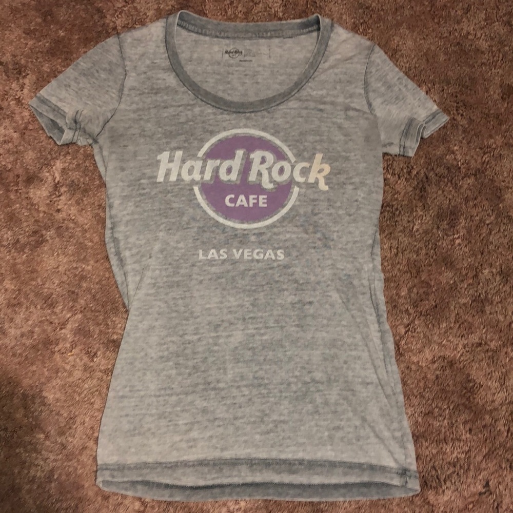 grey Hard Rock shirt